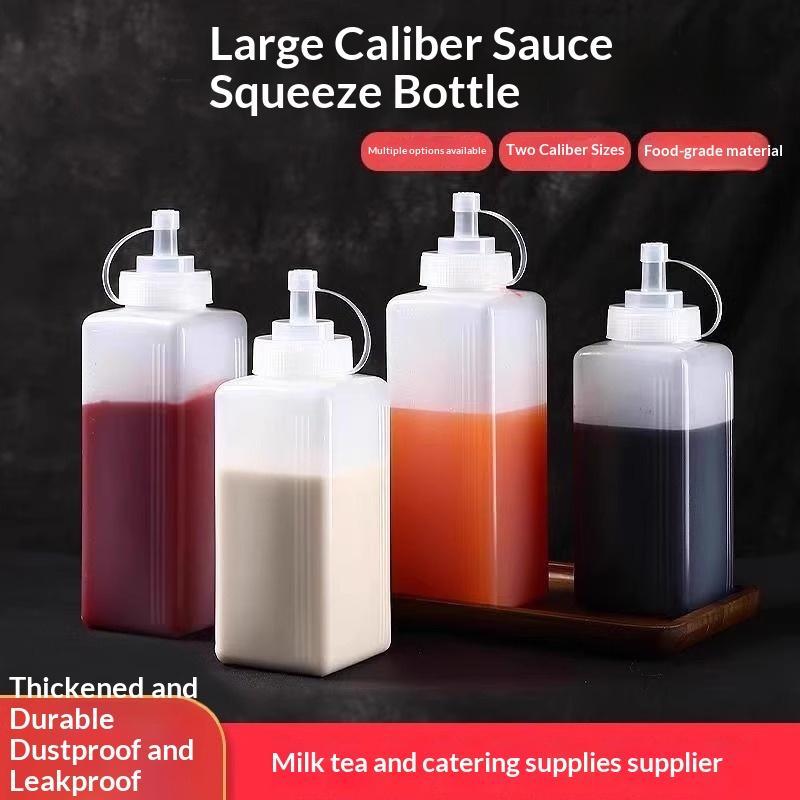Condiment Squeeze Bottle - زجاجة صلصة كبيرة الفوهة سعة 600/800/1000