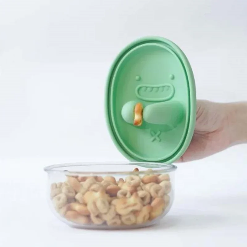 Food Storage Heat - صندوق وجبات خفيفة بدون استخدام اليدين،