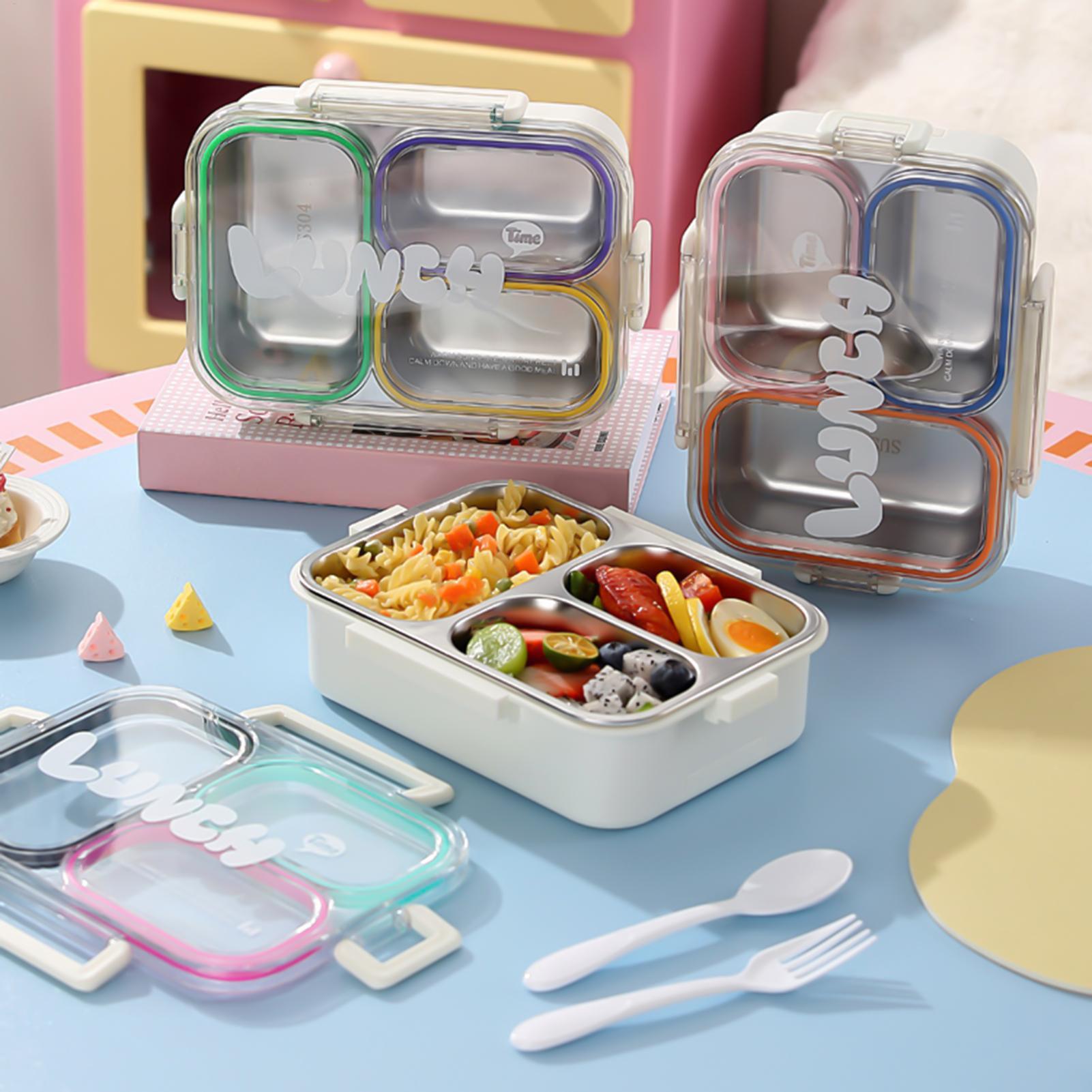 Food Storage For Camping - صندوق غداء من الفولاذ المقاوم للصدأ
