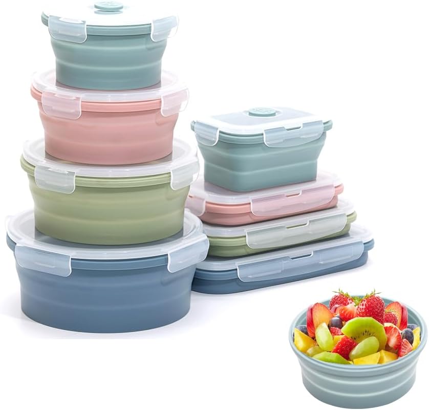 Food Storage Kits - مجموعة حاويات تخزين الطعام المصنوعة من