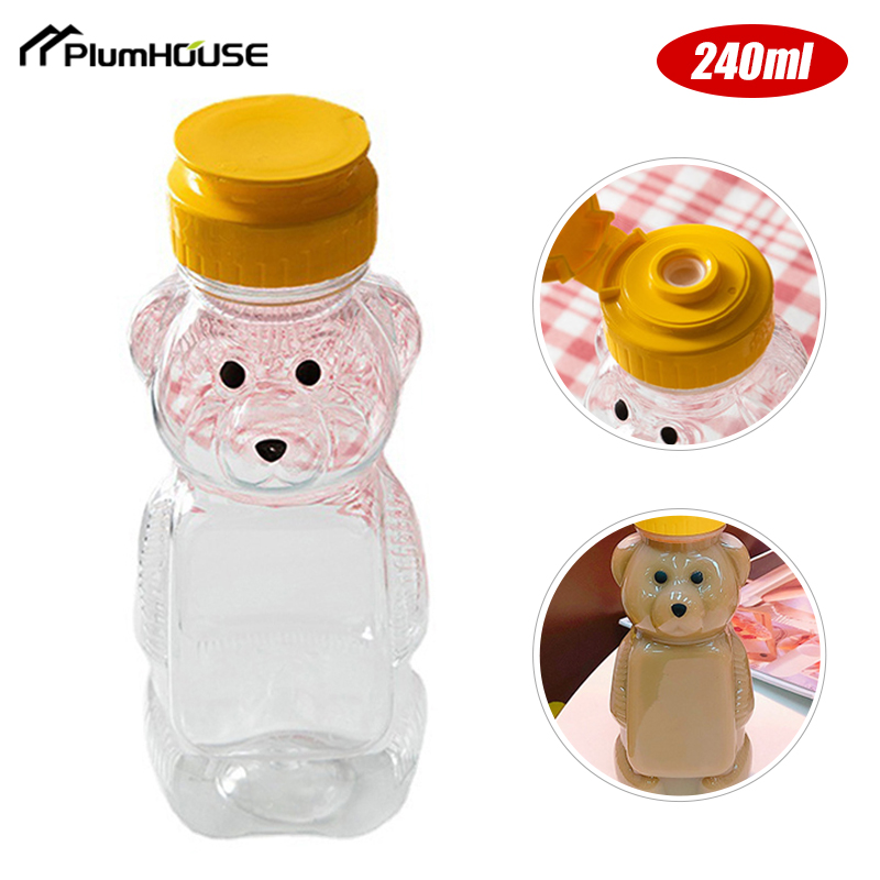 Condiment Squeeze Bottle - 1 قطعة 230 مللي بهار زجاحة