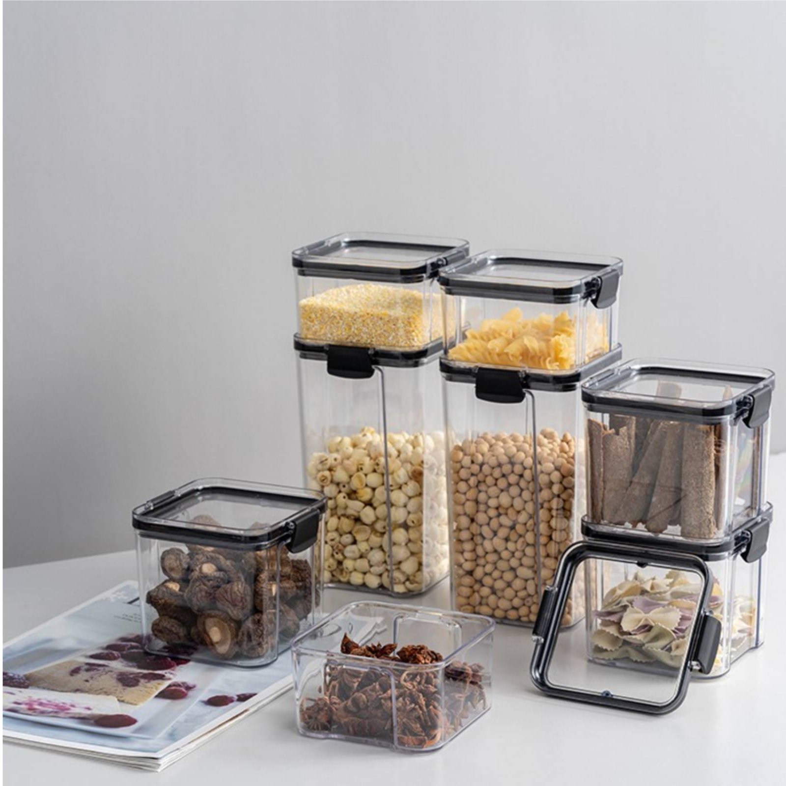 حاوية تخزين طعام محكمة الإغلاق - مراجعة Food Storage Plastic وسعره