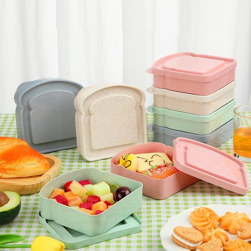 1/4 قطعة حاوية الساندويتش علب  - مراجعة Food Storage For Camping وسعره