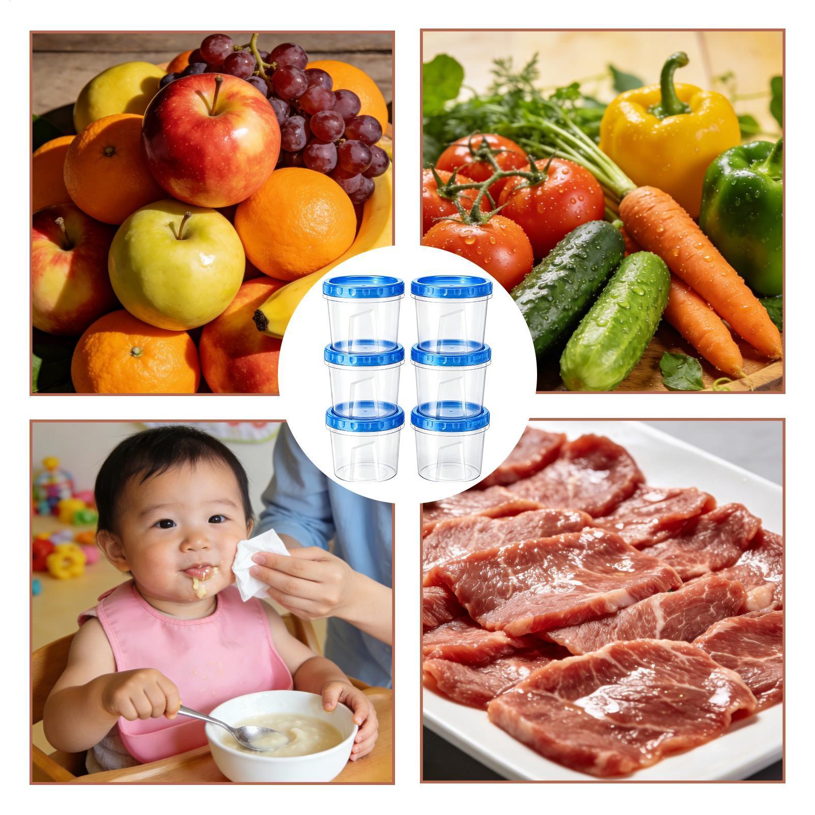 حاويات تجميد لتخزين الطعام، 6  - مراجعة Food Storage Plastic وسعره