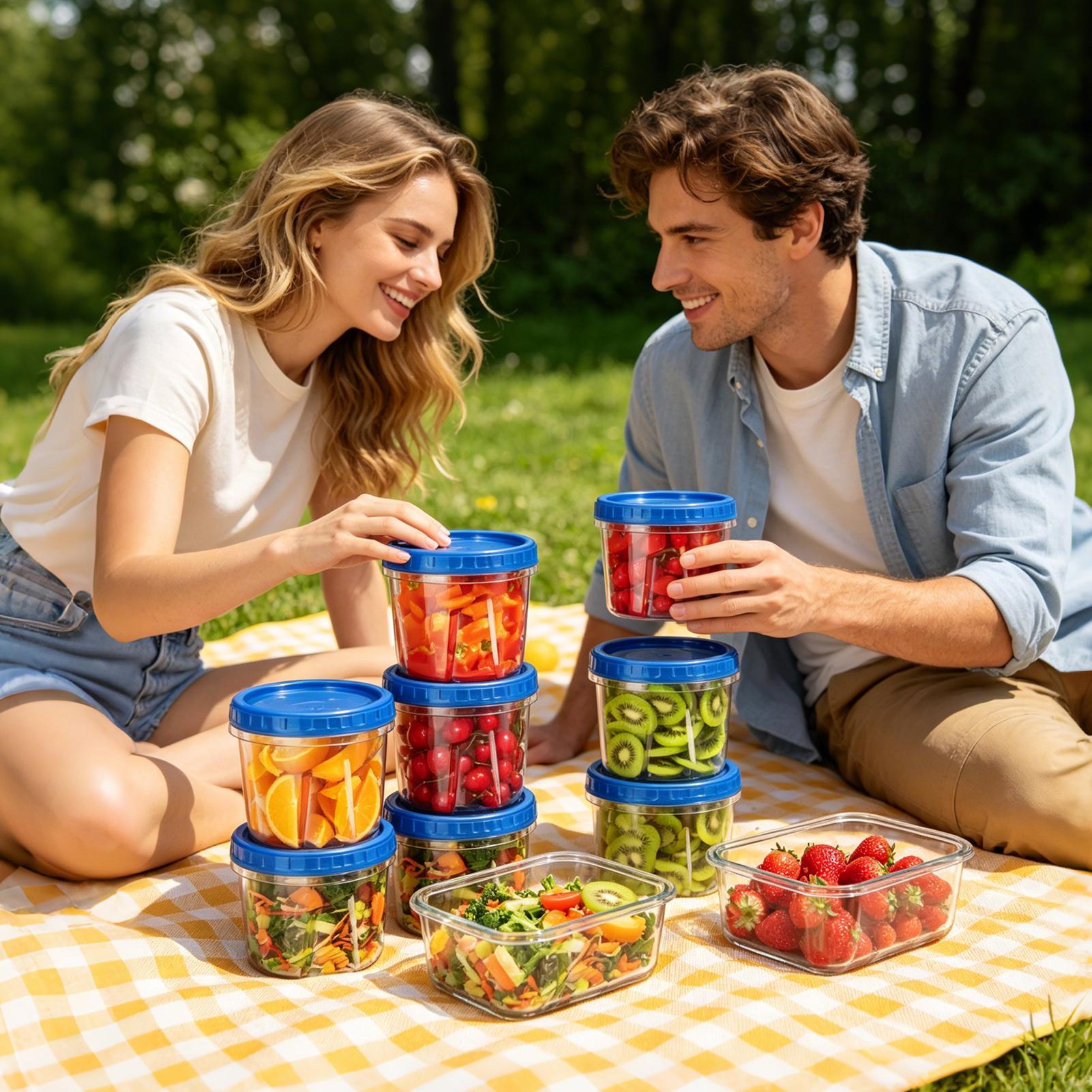 حاويات تجميد لتخزين الطعام، 6  - مراجعة Food Storage Plastic وسعره