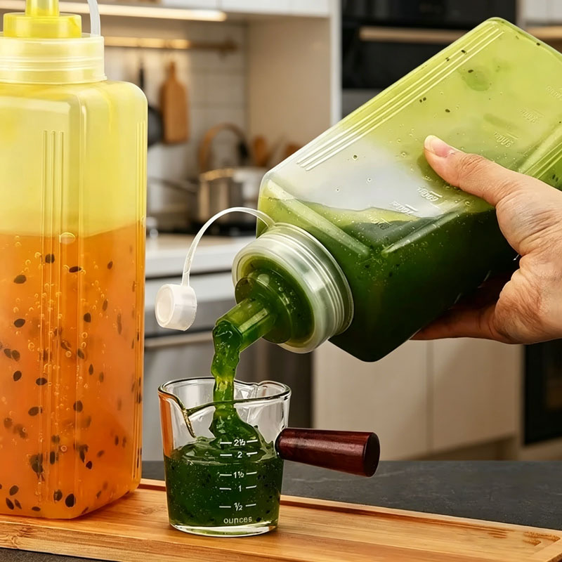 زجاجة بلاستيكية كبيرة القطر لل - مراجعة Condiment Squeeze Bottle وسعره