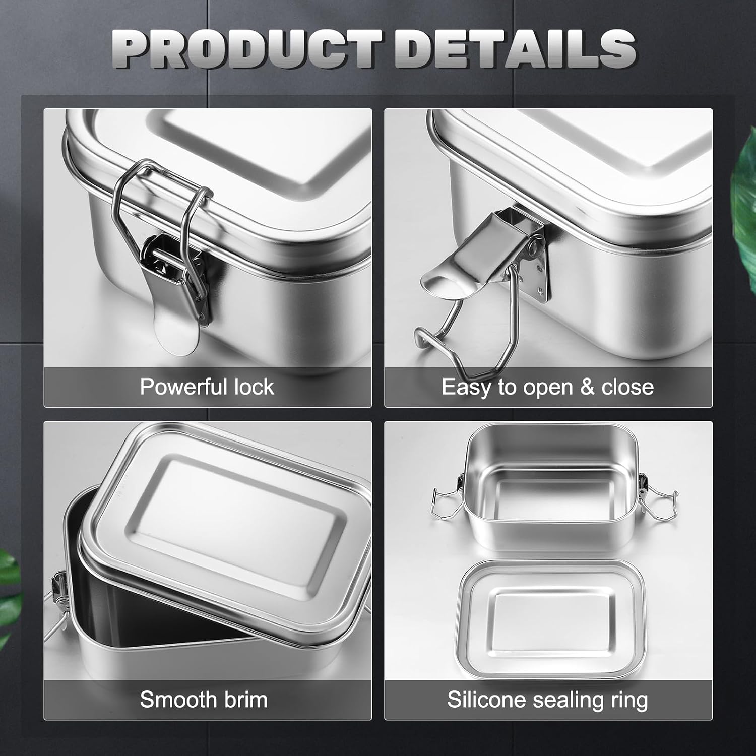 حاويات تخزين طعام من الفولاذ ا - مراجعة Food Storage Utensils وسعره