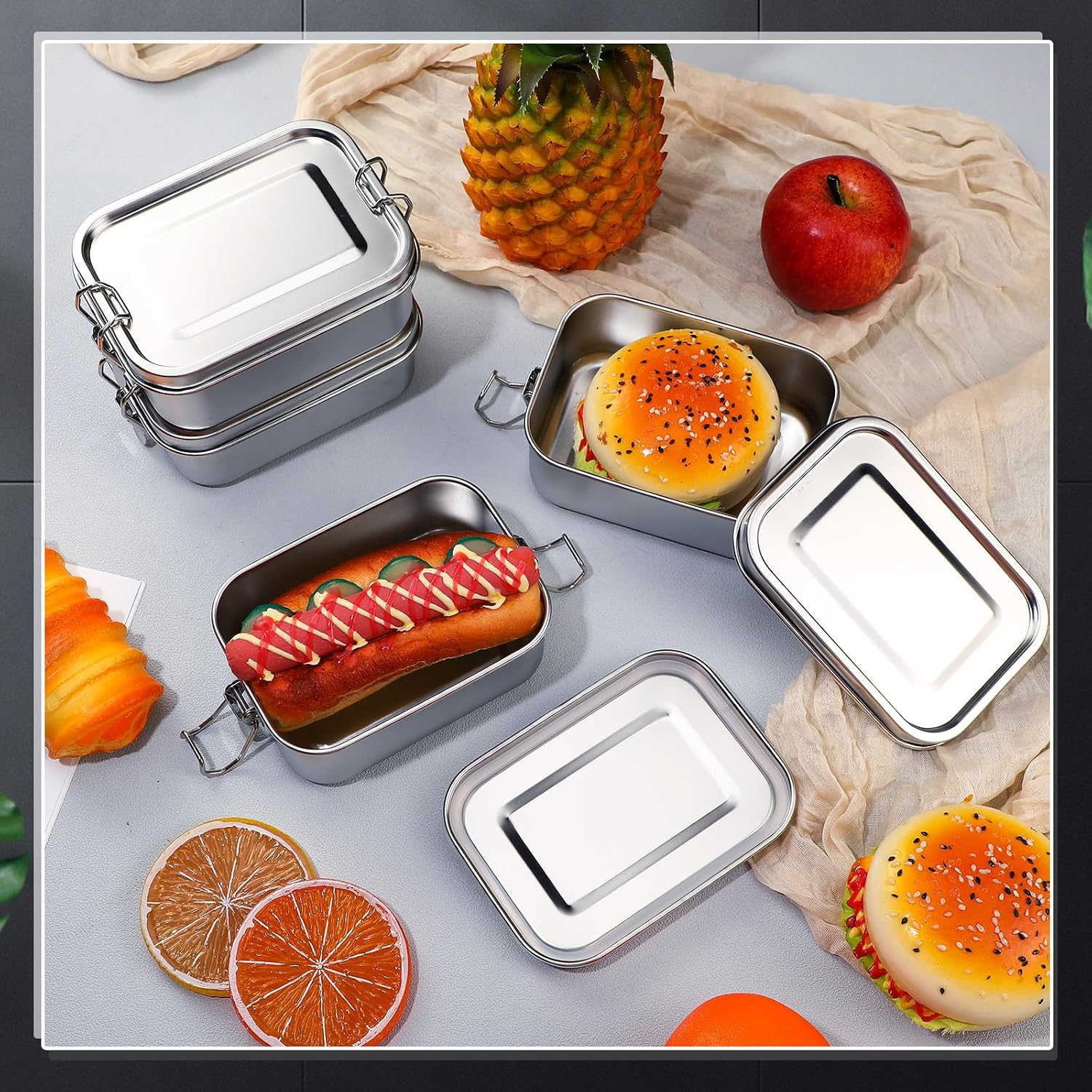 حاويات تخزين طعام من الفولاذ ا - مراجعة Food Storage Utensils وسعره