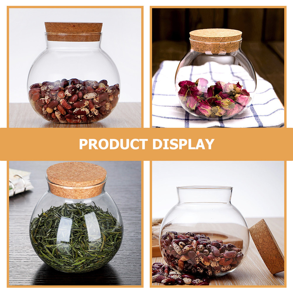 وعاء زجاجي عالي الجودة بغطاء خ - مراجعة Food Storage Glass Jar وسعره