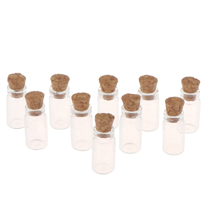 10 قطع من أوعية زجاجية مصغرة ب - مراجعة Food Storage Glass Jar وسعره