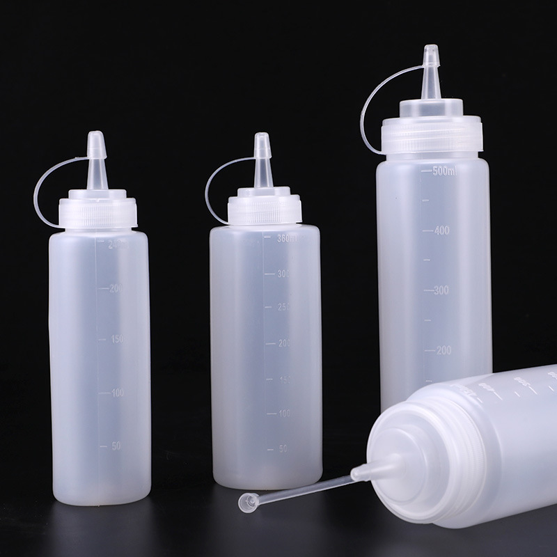 زجاجات بهار كبيرة مع فوهات كات - مراجعة Condiment Squeeze Bottle وسعره