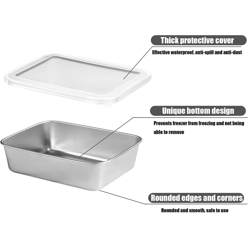 حاويات من الفولاذ المقاوم للصد - مراجعة Food Storage And وسعره