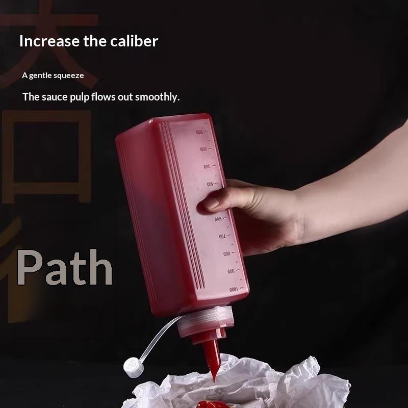 زجاجة صلصة كبيرة الفوهة سعة 60 - مراجعة Condiment Squeeze Bottle وسعره