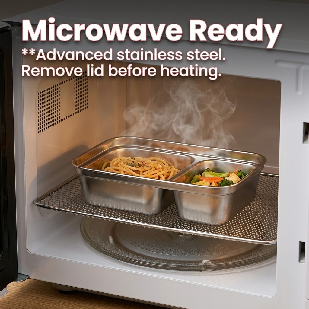 صندوق غداء آمن للميكروويف من ا - مراجعة Food Storage Kits وسعره