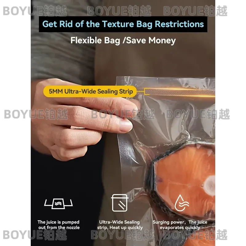 جهاز تفريغ الهواء الأوتوماتيكي - مراجعة Food Storage Mylar Bags وسعره