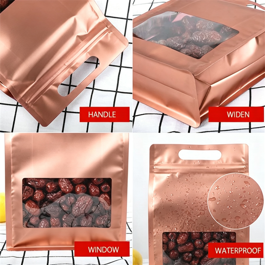 أكياس بلاستيكية ذهبية ثمانية ا - مراجعة Food Storage Plastic وسعره