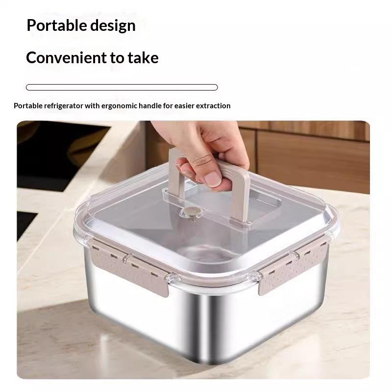 حاوية طعام محمولة كبيرة السعة  - مراجعة Food Storage For Camping وسعره