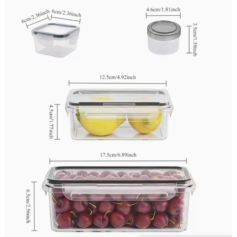 حاويات تخزين طعام شفافة من 4 ق - مراجعة Food Storage Heat وسعره