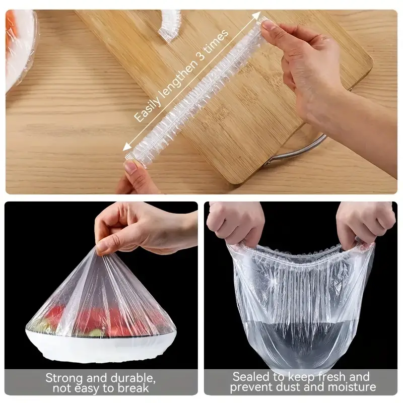 100 قطعة من أغطية الأوعية البل - مراجعة Food Storage And Safety وسعره