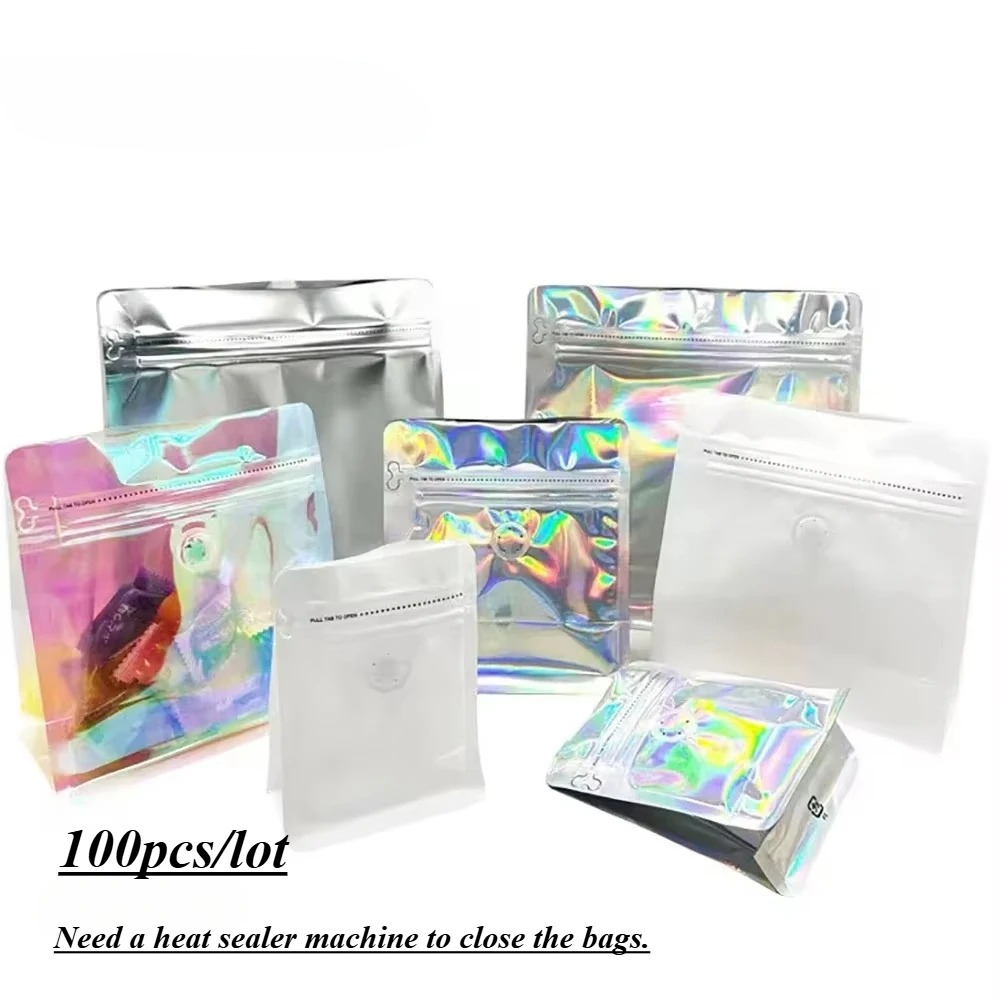 100 قطعة من أكياس القهوة الورد - مراجعة Food Storage Mylar Bags وسعره