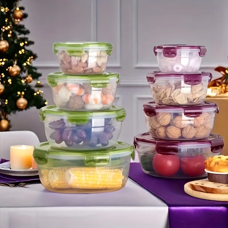 4 حاويات بلاستيكية لتخزين الطع - مراجعة Food Storage Heat وسعره