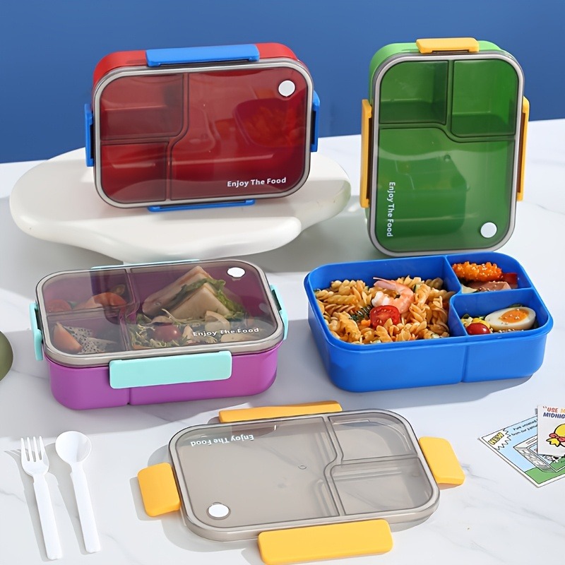 صندوق بنتو ملون مانع للتسرب، ح - مراجعة Food Storage Kits وسعره