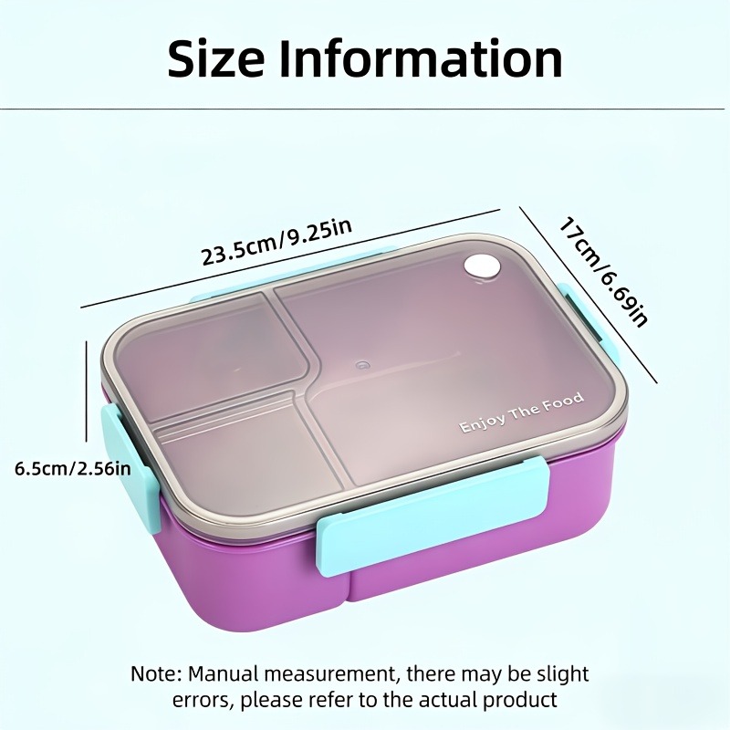 صندوق بنتو ملون مانع للتسرب، ح - مراجعة Food Storage Kits وسعره