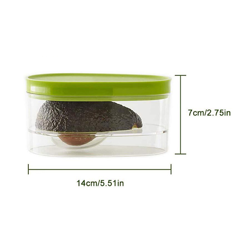 صندوق تخزين طعام الأفوكادو، حا - مراجعة Food Storage Plastic وسعره