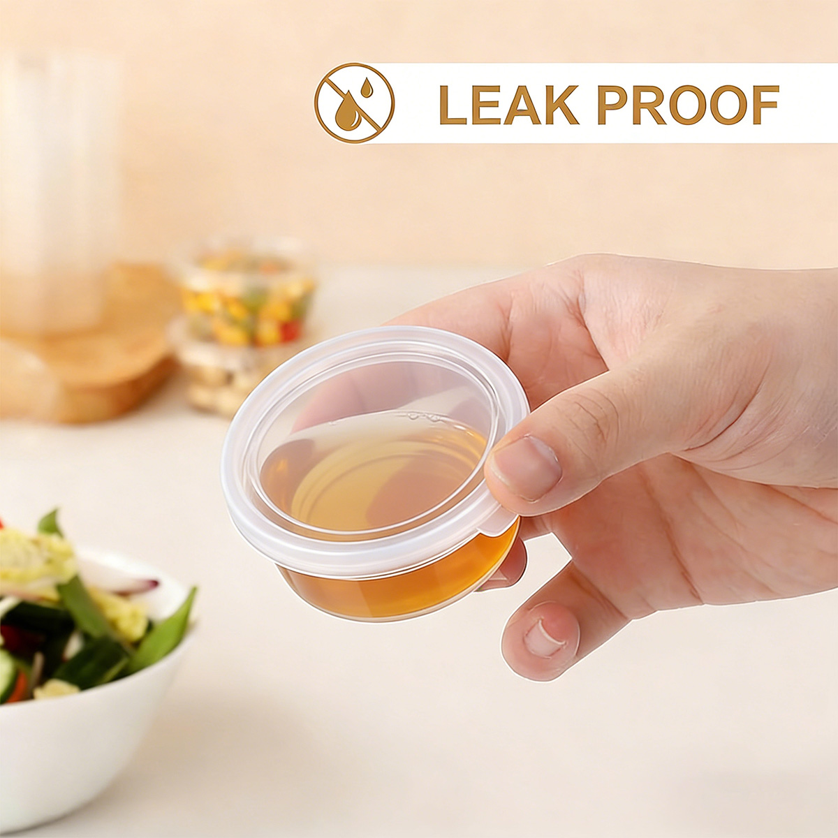 عبوات صغيرة للسلايم مع أغطية،  - مراجعة Food Storage Heat وسعره