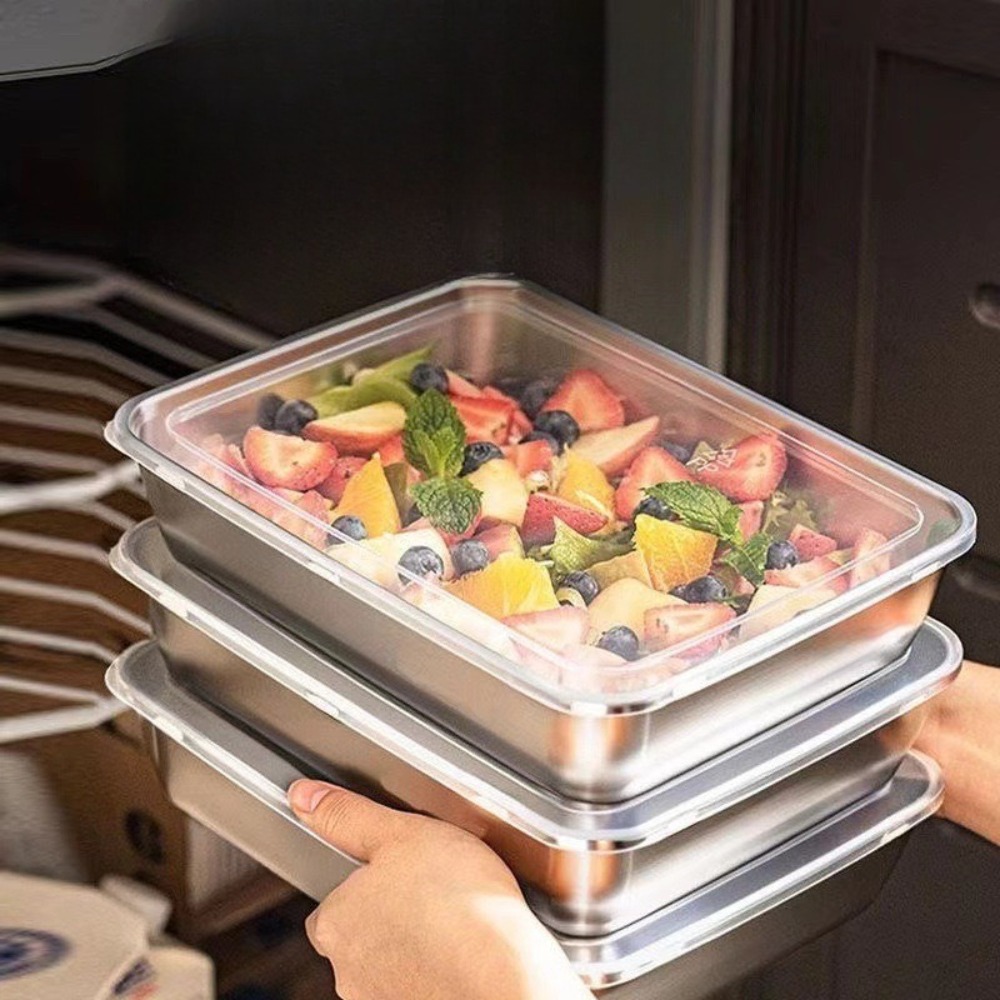 صينية تقديم من الفولاذ المقاوم - مراجعة Food Storage Heat وسعره
