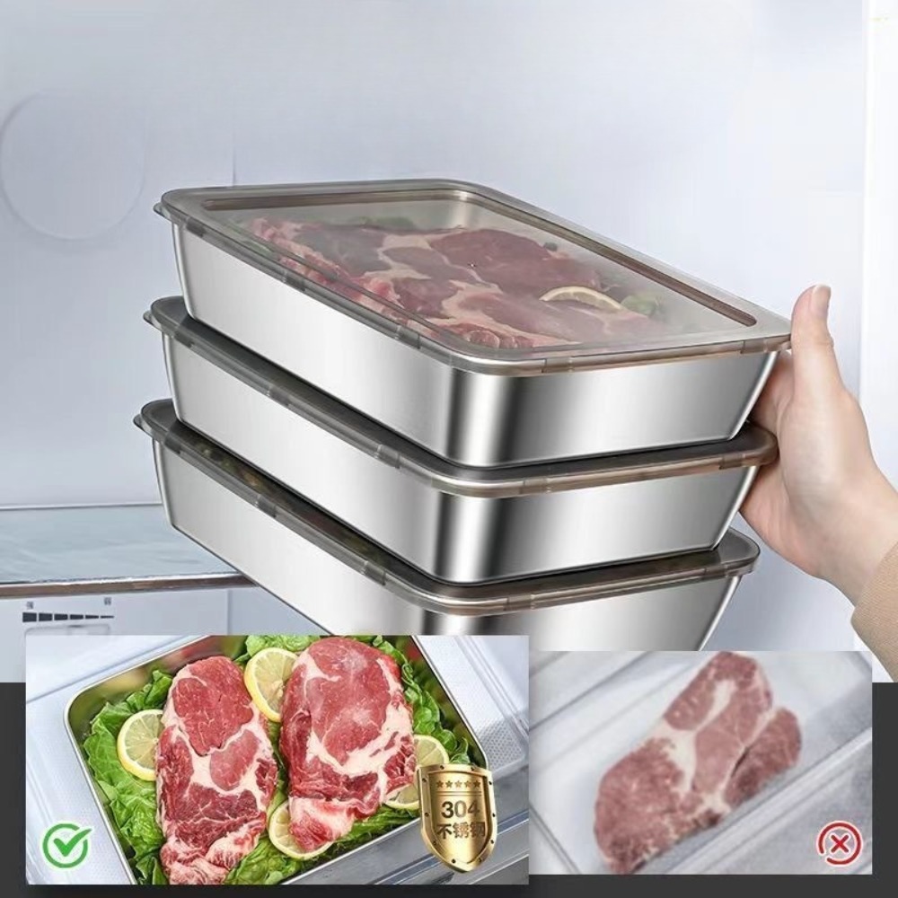 صينية تقديم من الفولاذ المقاوم - مراجعة Food Storage Heat وسعره