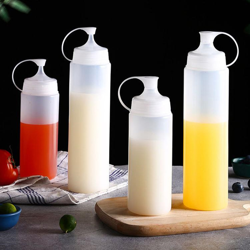 350/450/600 مللي ضغط زجاجات ال - مراجعة Condiment Squeeze Bottle وسعره