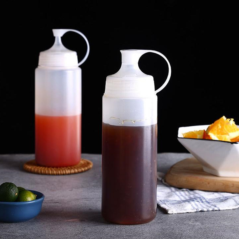 350/450/600 مللي ضغط زجاجات ال - مراجعة Condiment Squeeze Bottle وسعره