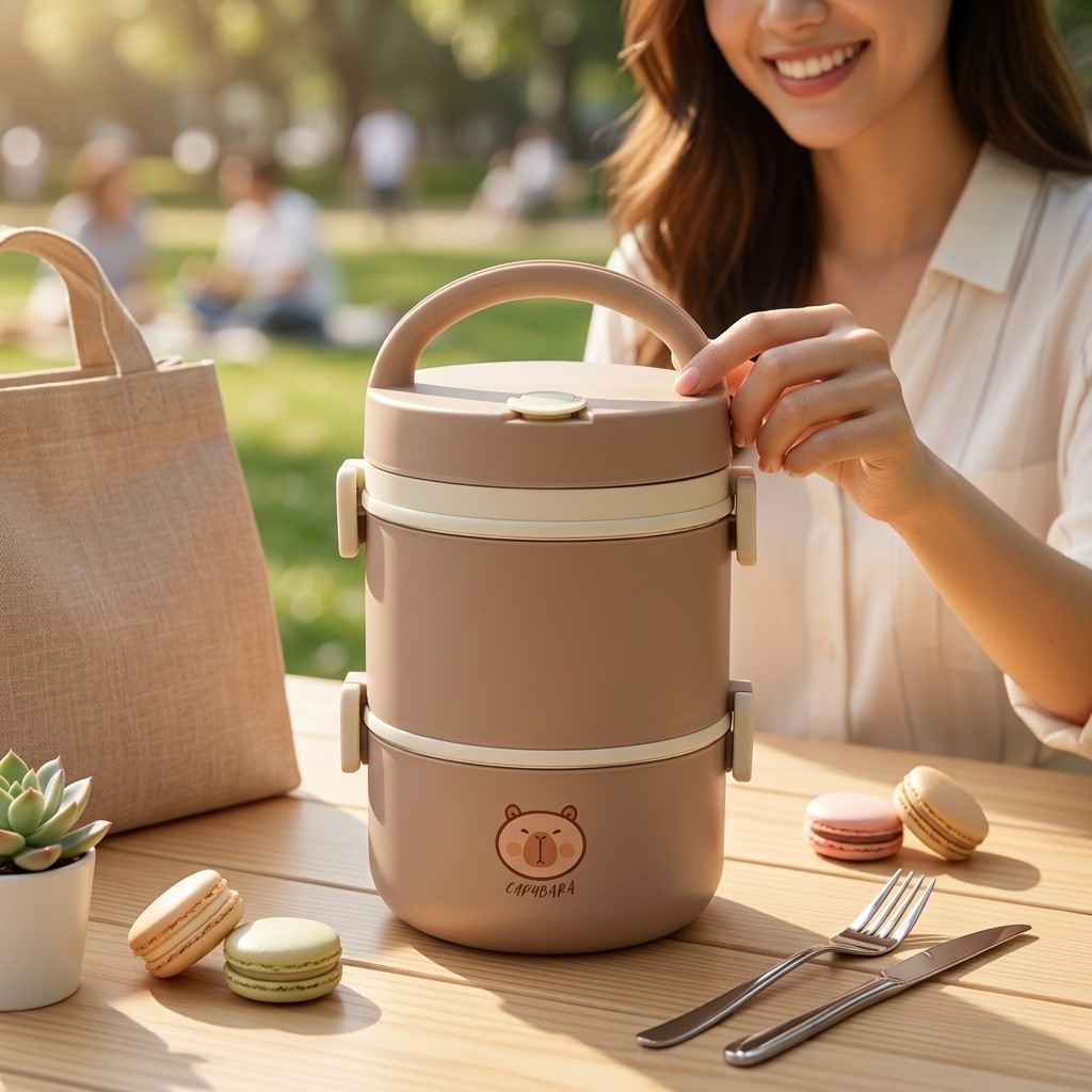 صندوق غداء حراري من الفولاذ ال - مراجعة Food Storage Kits وسعره