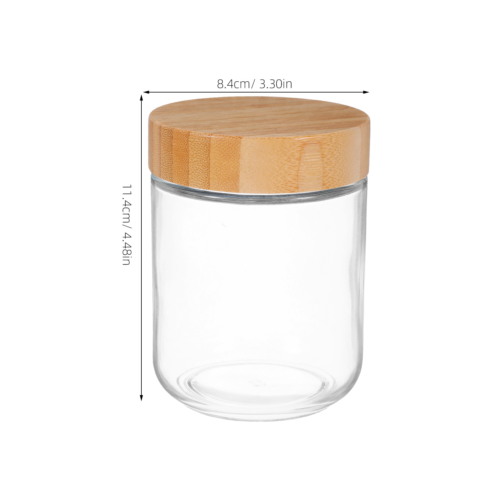 4 قطع من الأوعية الزجاجية الشف - مراجعة Food Storage Glass Jar وسعره