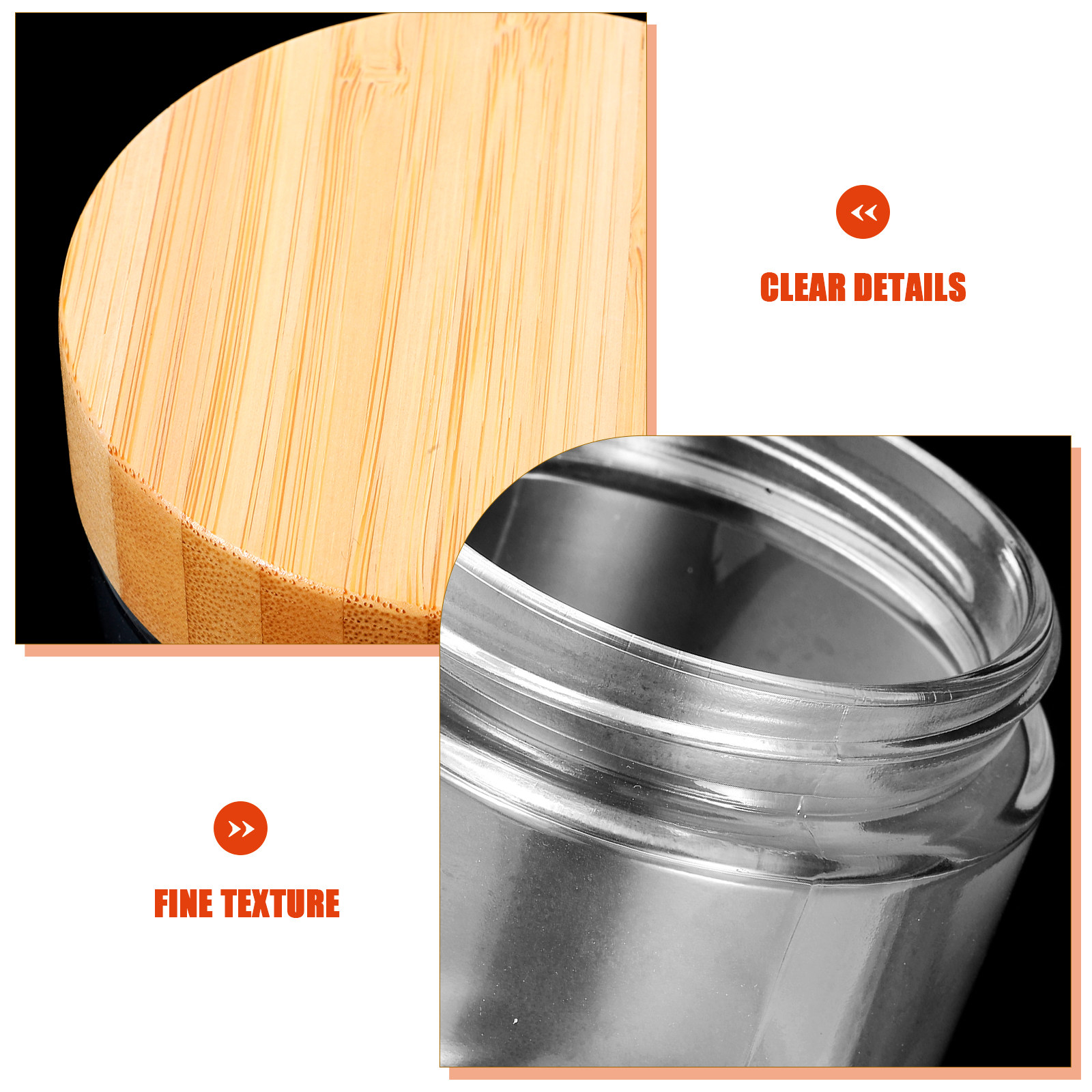 4 قطع من الأوعية الزجاجية الشف - مراجعة Food Storage Glass Jar وسعره