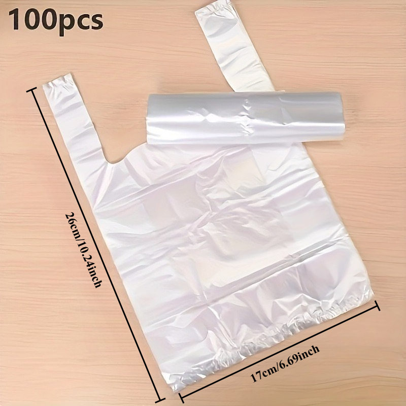 100 قطعة من أكياس البلاستيك ال - مراجعة Food Storage Plastic وسعره