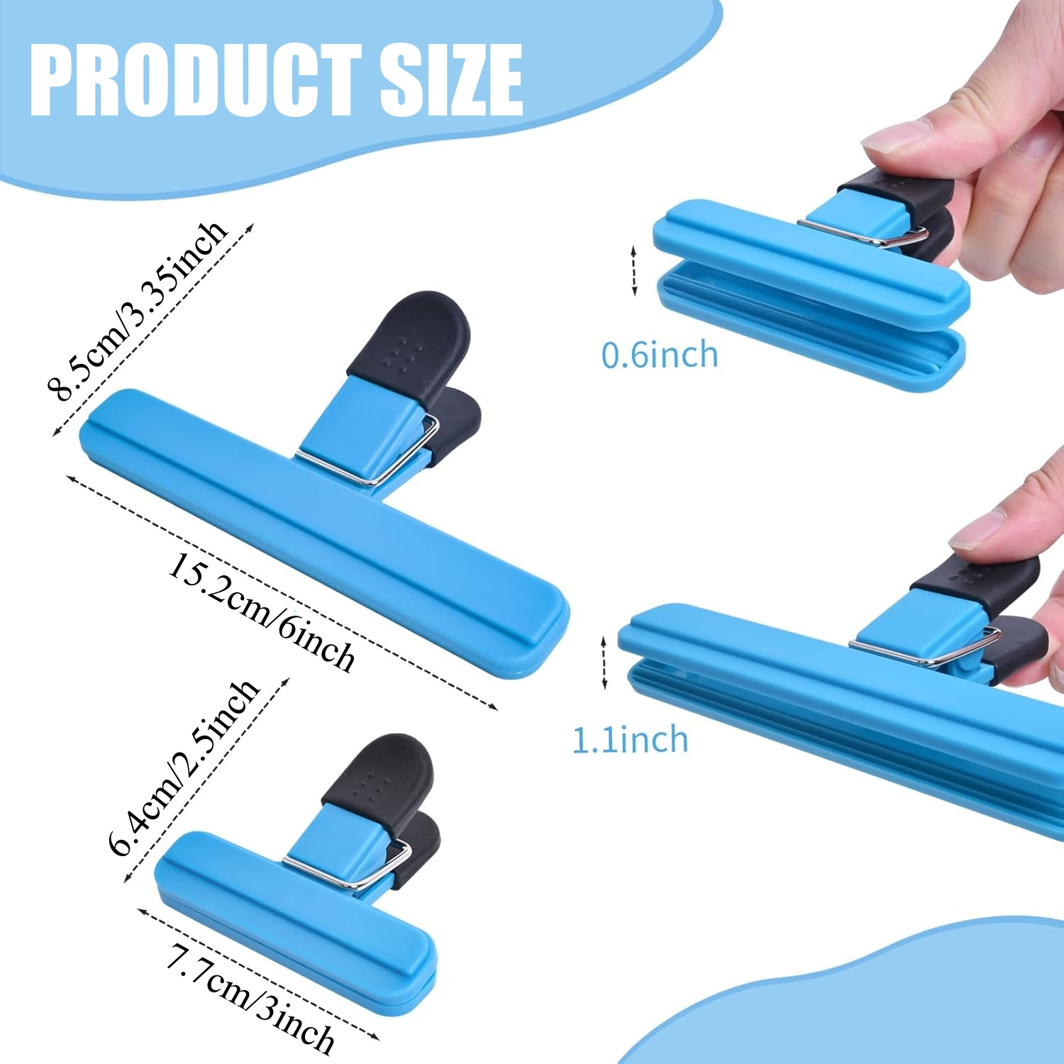 3-12 قطعة متعددة الأغراض مشبك  - مراجعة Food Storage Utensils وسعره