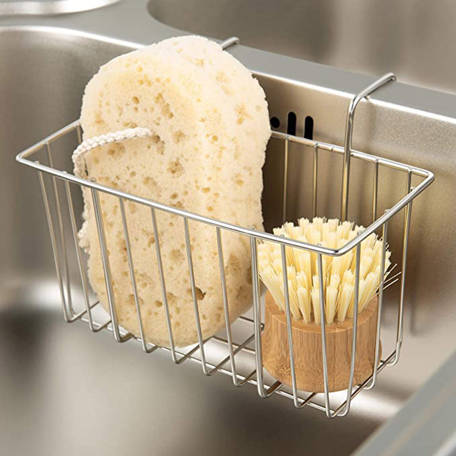 سلة حامل إسفنجة المطبخ، سلة تص - مراجعة Food Storage Restaurant وسعره
