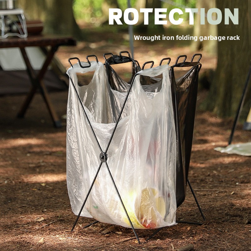 حامل أكياس القمامة المحمول الق - مراجعة Food Storage For Camping وسعره