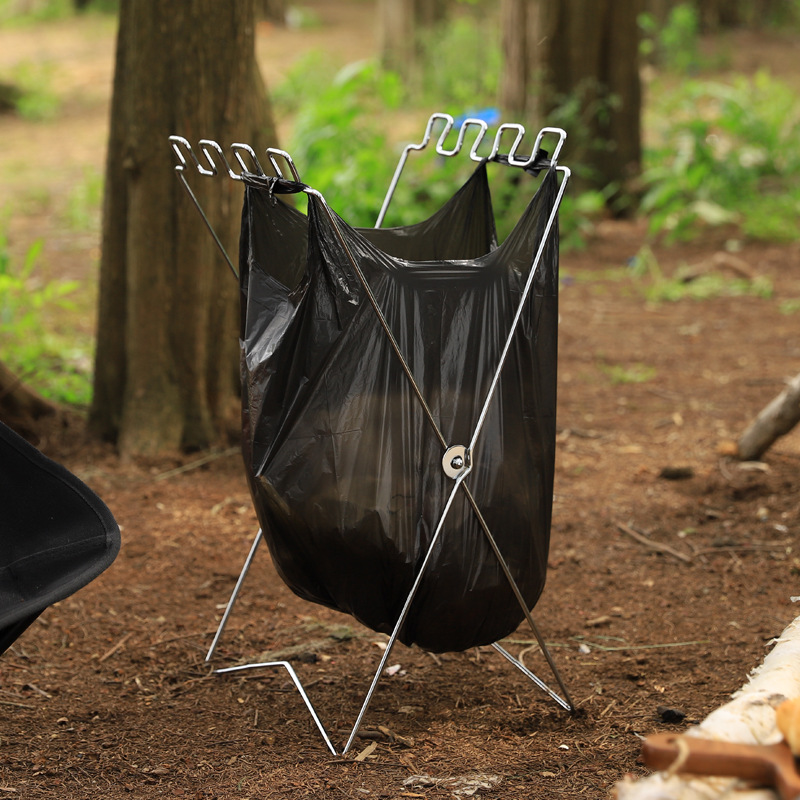 حامل أكياس القمامة المحمول الق - مراجعة Food Storage For Camping وسعره