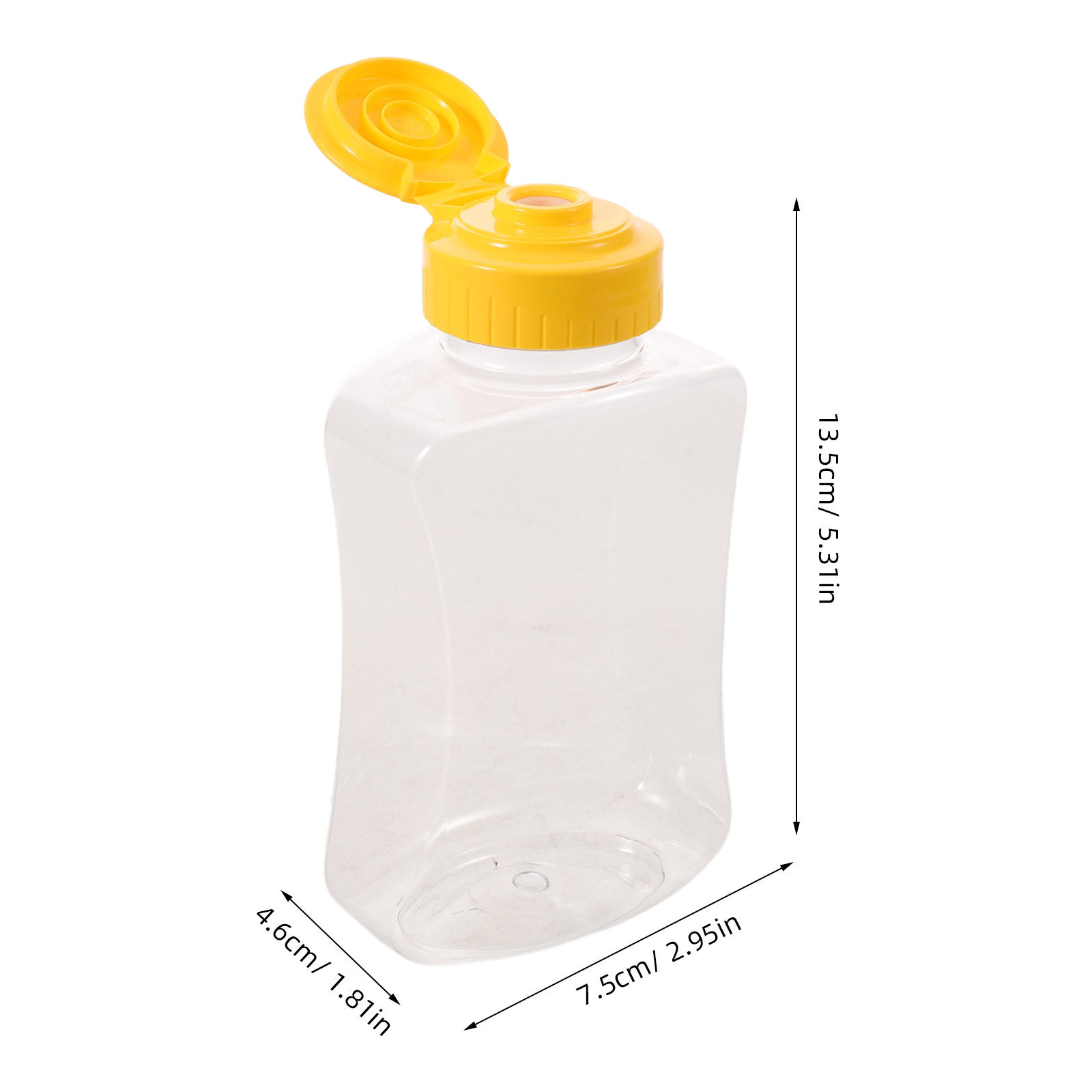 4 قطع من زجاجات العسل البلاستي - مراجعة Condiment Squeeze Bottle وسعره