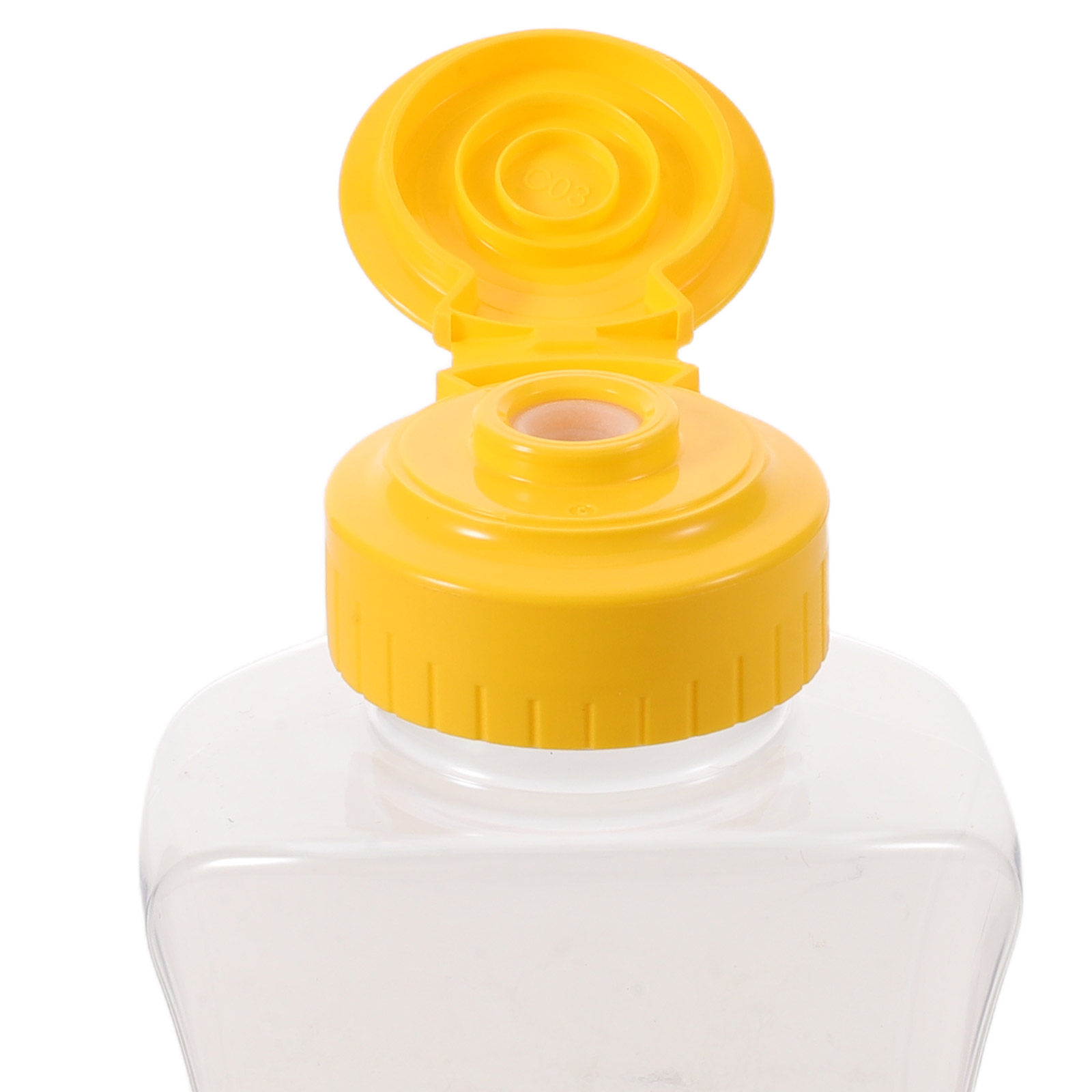 4 قطع من زجاجات العسل البلاستي - مراجعة Condiment Squeeze Bottle وسعره