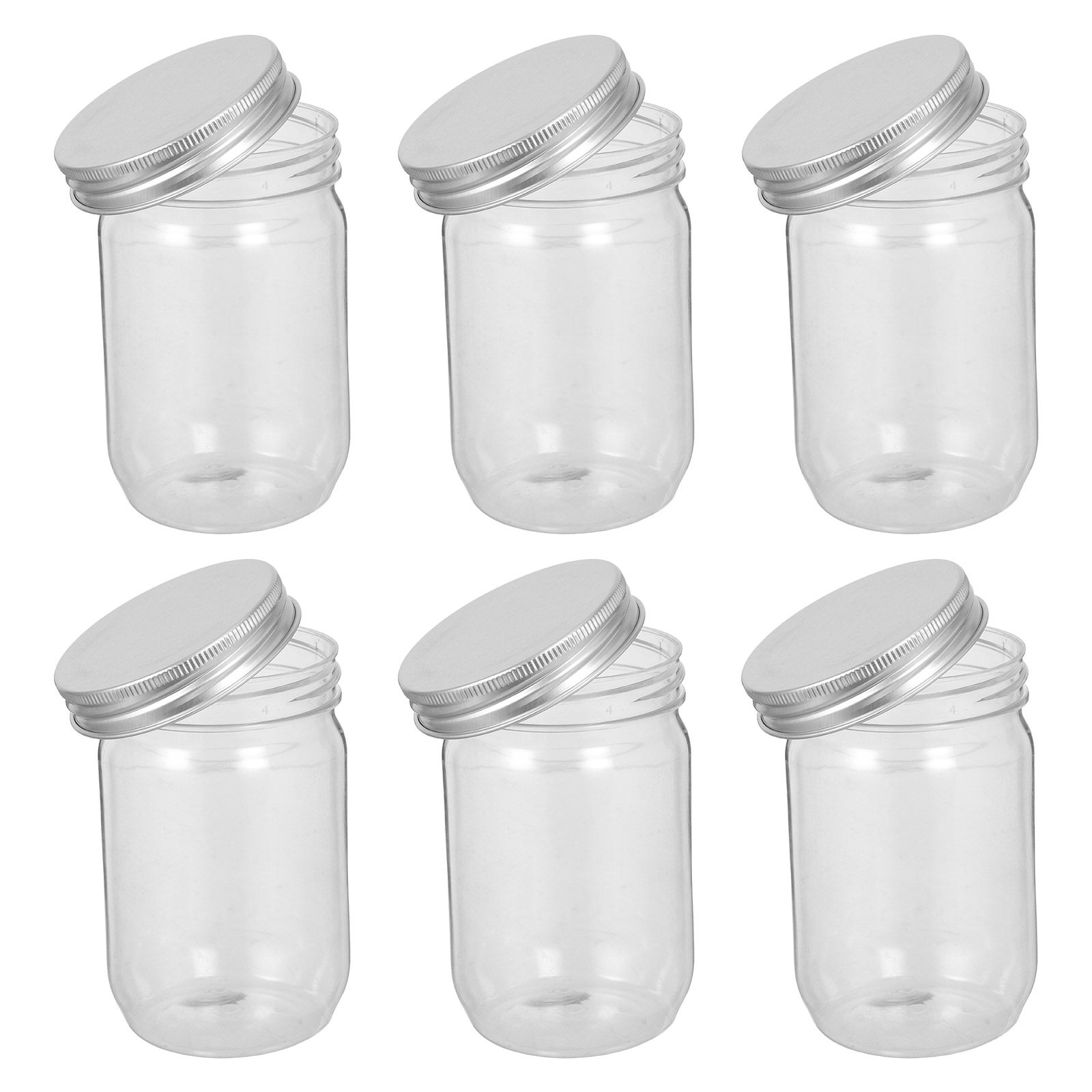 6 قطع من أوعية ميسون البلاستيك - مراجعة Food Storage Plastic وسعره