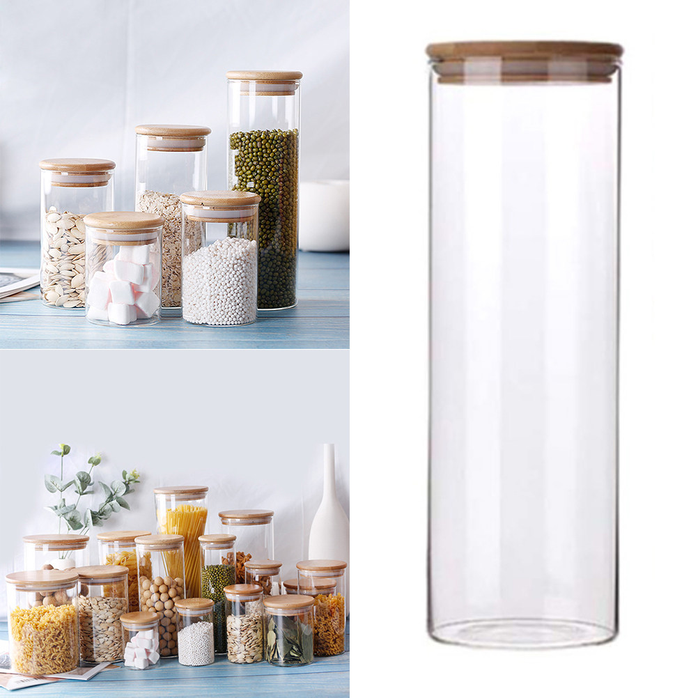 وعاء زجاجي محكم الإغلاق سعة 18 - مراجعة Food Storage Glass Jar وسعره